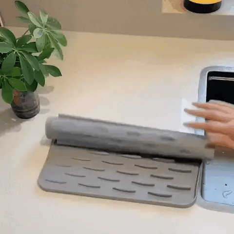 FlexiDry Silicone Drying Mat – Heat Resistant, Non-Slip & Space-Saving Design | Bowlift
