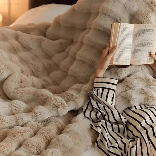 BowLift | Warming Blanket - warm blanket for winter - sofa