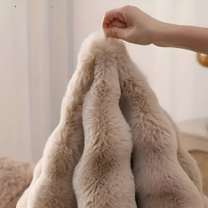 Round Velvet Soft Non-Slip Floor Mat – Cozy Fleece Home Decor | Bowlift