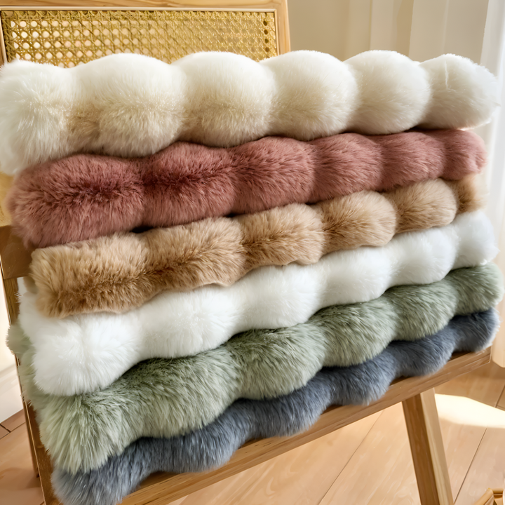BowLift | Round Soft Non-slip Doormat – Cozy Fleece Home Decoration