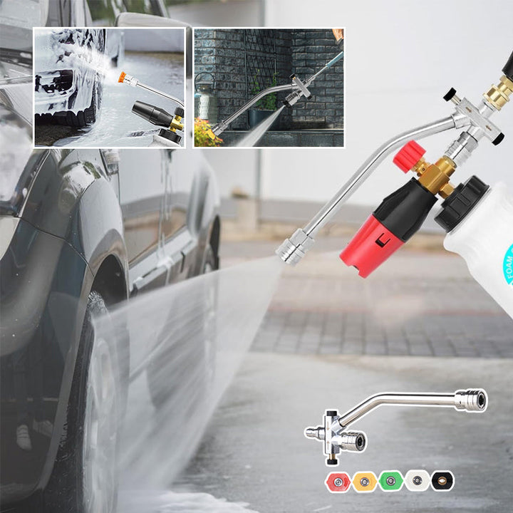 Car wash facility water gun adapter | Bowlift