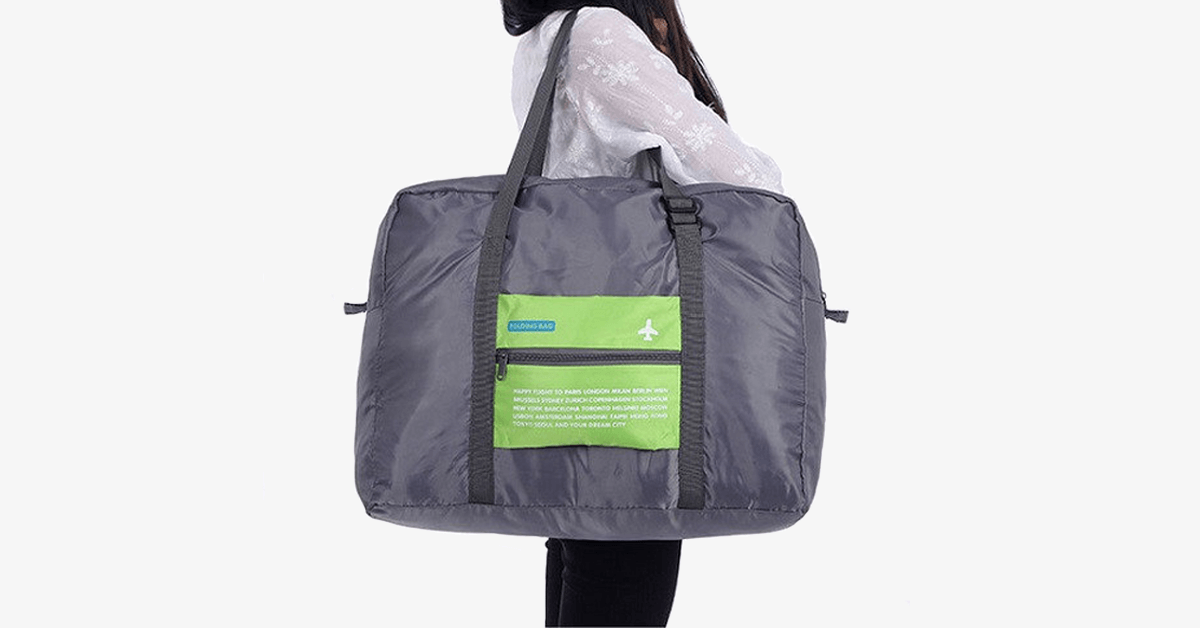 BowLift | Foldable Duffel Bag - Made from nylon with durability - Adjustable straps - Sturdy handle - Foldable design