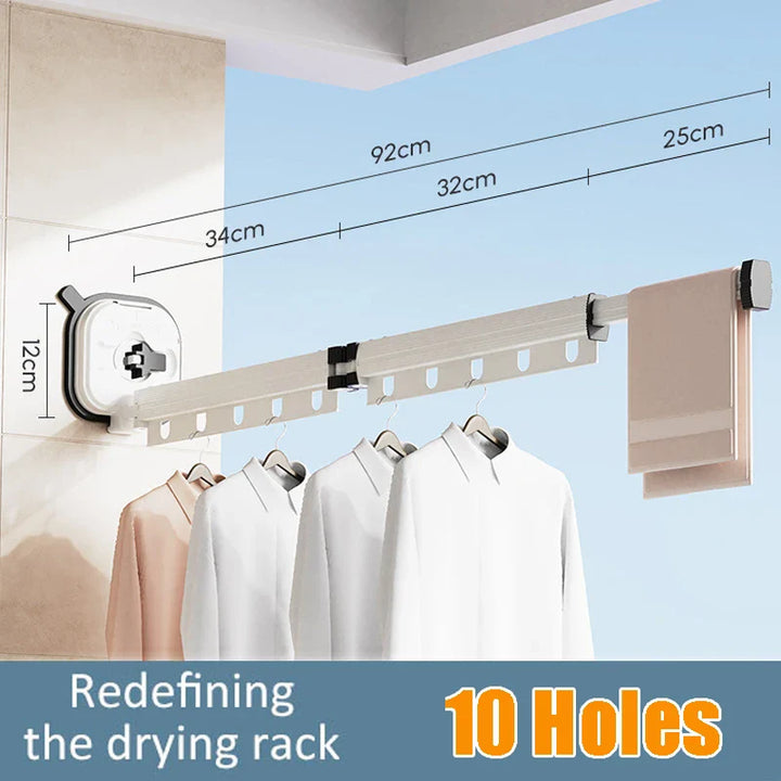 BowLift | Foldable Wall Mounted Drying Rack