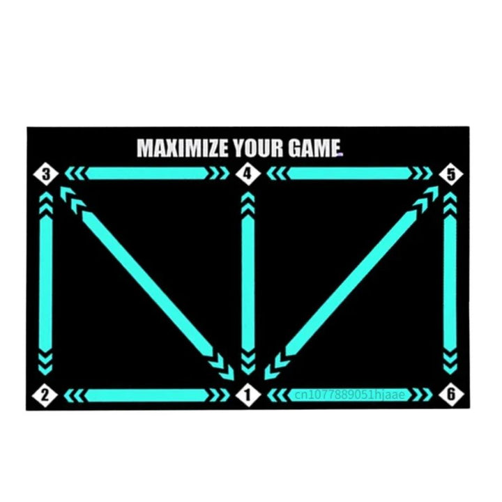 BowLift | Football Pro Training Mat | Anti-Slip, 2x2m Space & Video Program for Skill Enhancement and Home Training