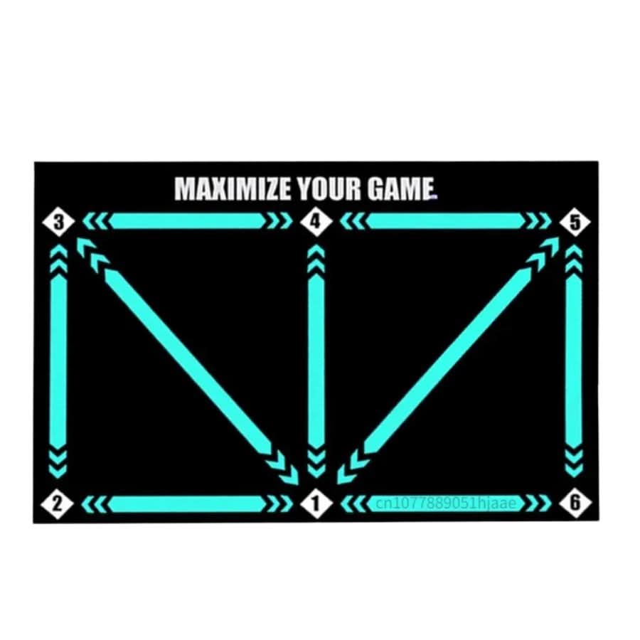 BowLift | SKILLZONE – Technical mat for soccer training with anti-slip socks, 2 × 2 m indoor