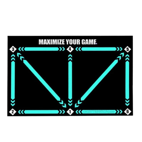 BowLift | SKILLZONE – Technical mat for soccer training with anti-slip socks, 2 × 2 m indoor
