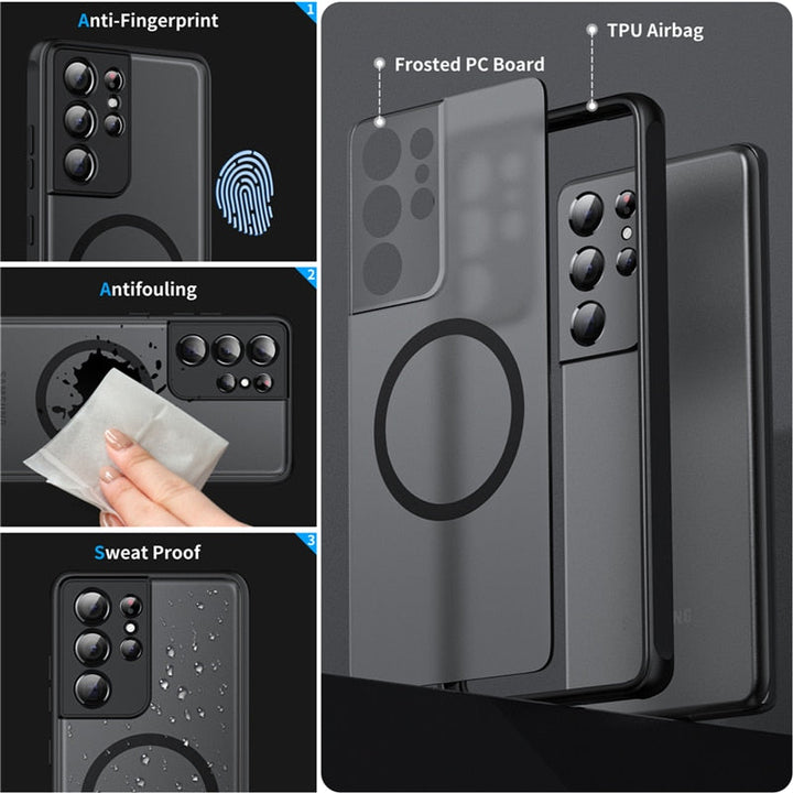 BowLift | Sandsberg shock-resistant magnetic case for Samsung