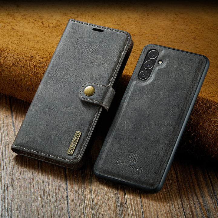 BowLift | 2 in 1 removable flip leather case for Samsung Galaxy