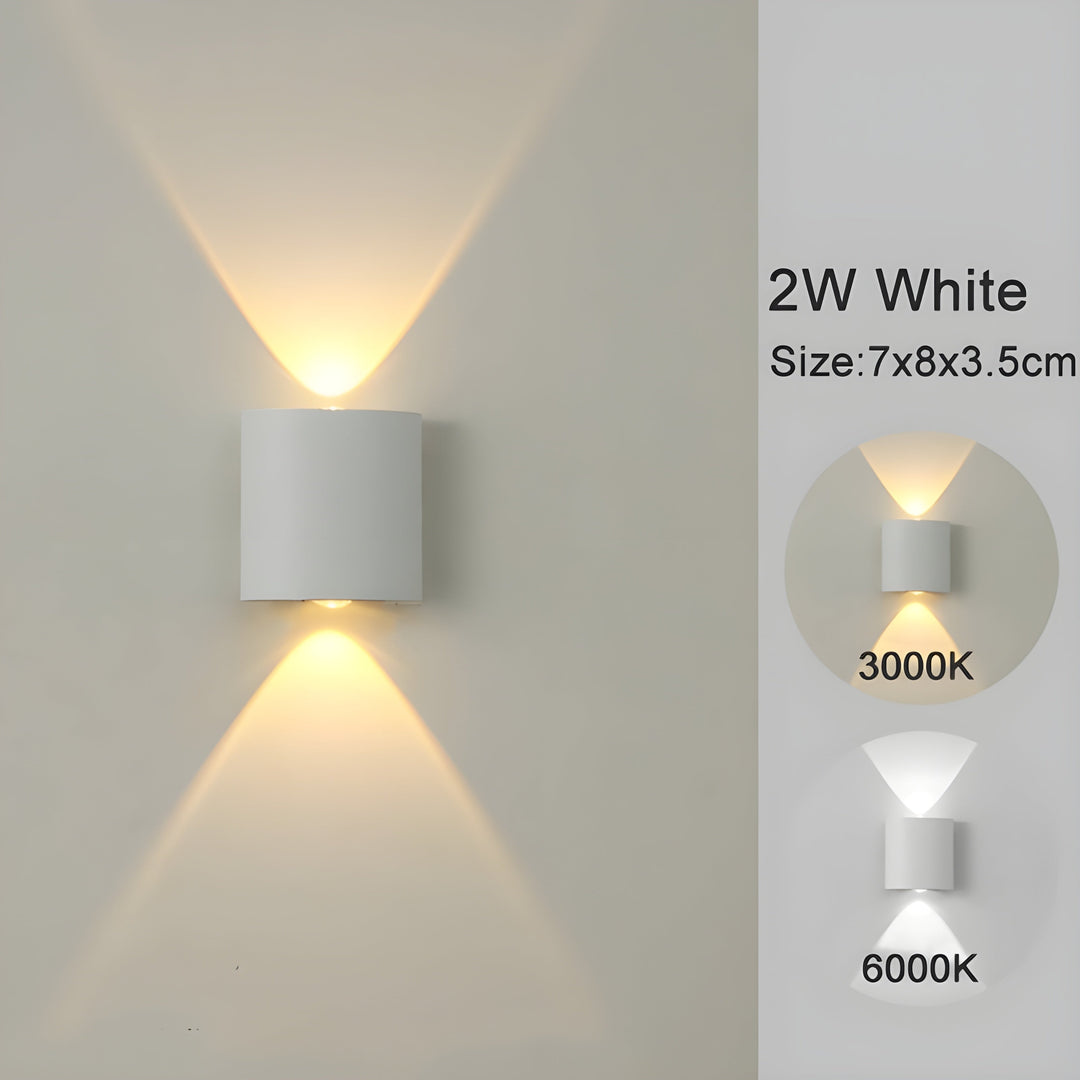 BowLift | LED wall-mounted lights for indoor and outdoor areas