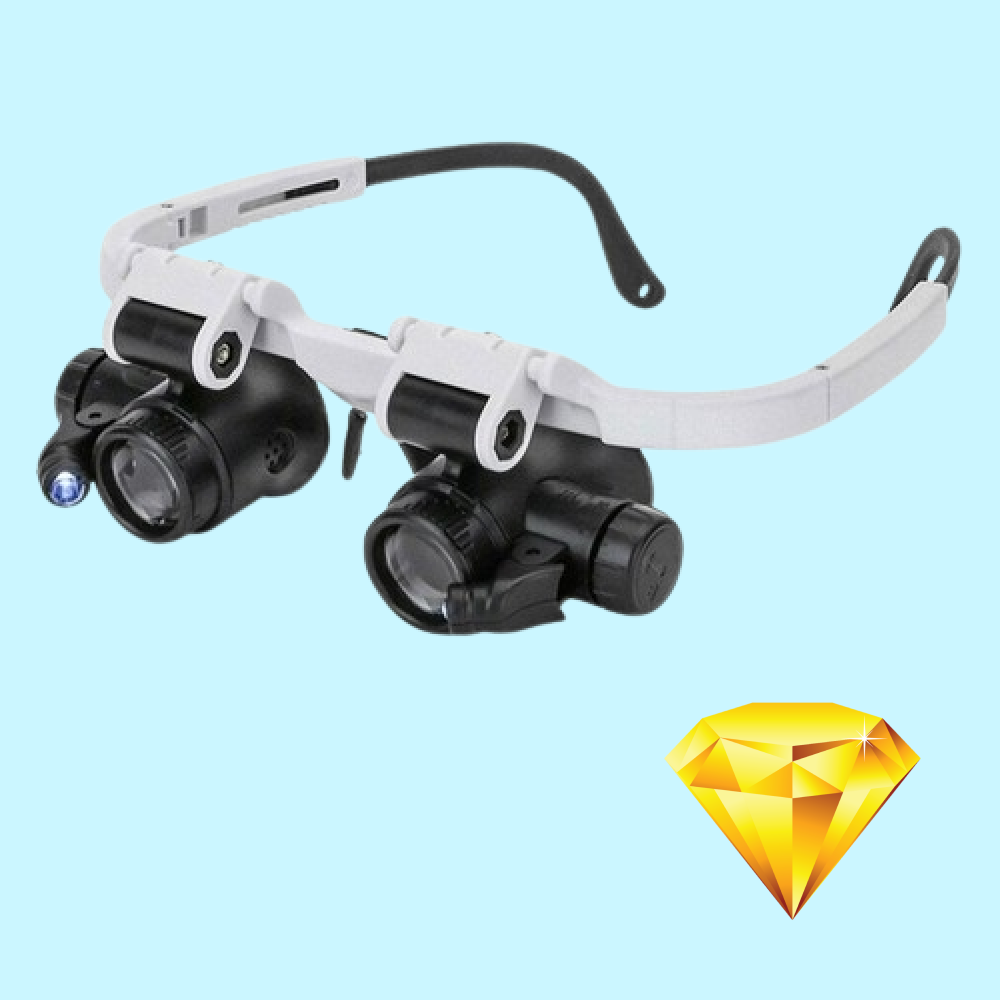 BowLift | Magnifying Glass for Jewelry Making Eye Loupe