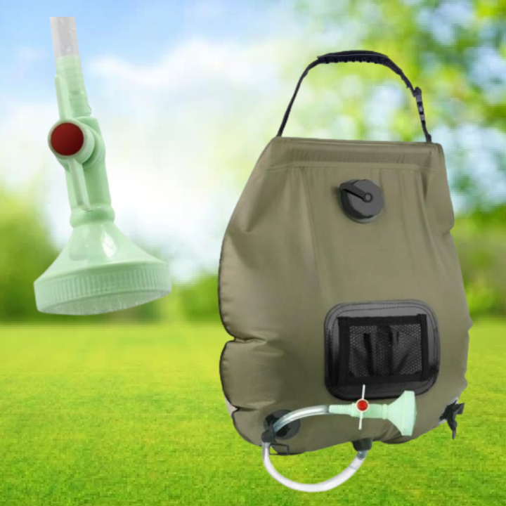 BowLift | Portable Solar Shower Bag for Camping Van and Tents