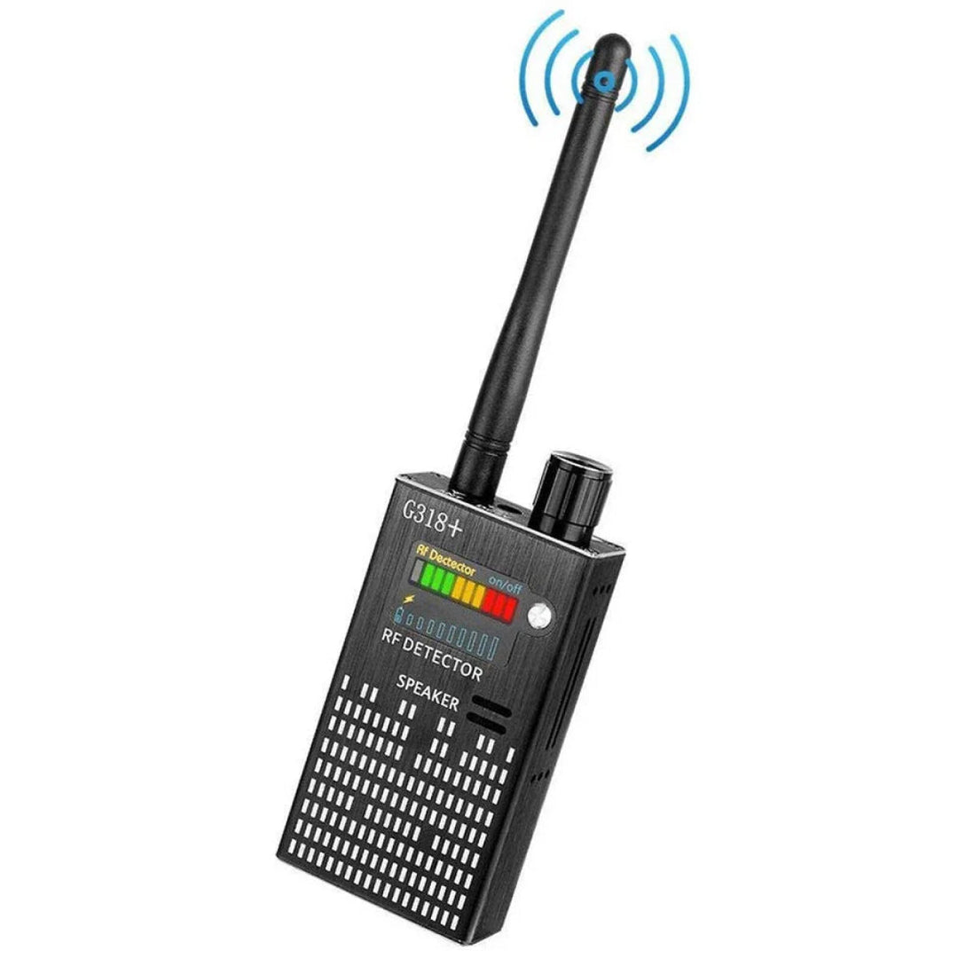 Spy Detector | RF Eavesdropping Device, Hidden Camera & GPS Tracker Finder with Laser Lens - Anti-Surveillance Signal Protection | Bowlift