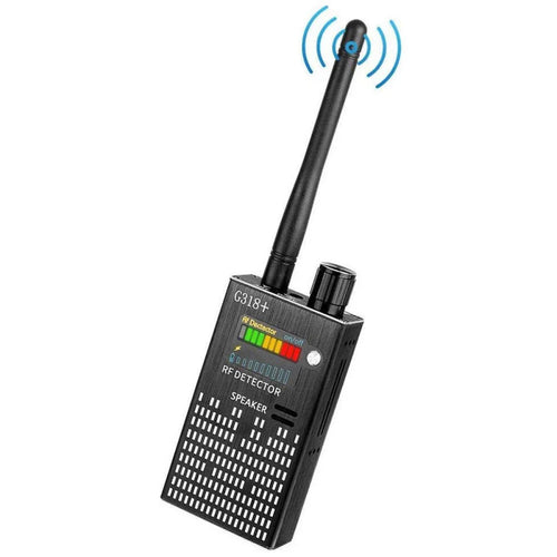 Spy Detector | RF Eavesdropping Device, Hidden Camera & GPS Tracker Finder with Laser Lens - Anti-Surveillance Signal Protection | Bowlift