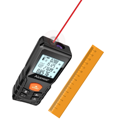 BowLift | Laser Light Meter Measure Digital Measuring Tape