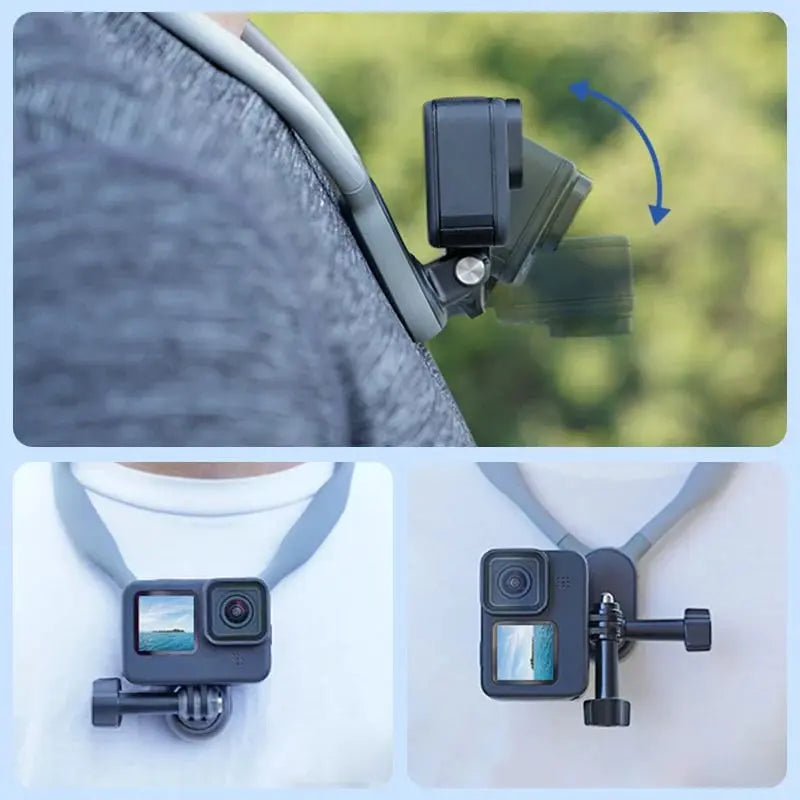 BowLift | Hands-free U-shaped neck holder for POV and Vlog recordings