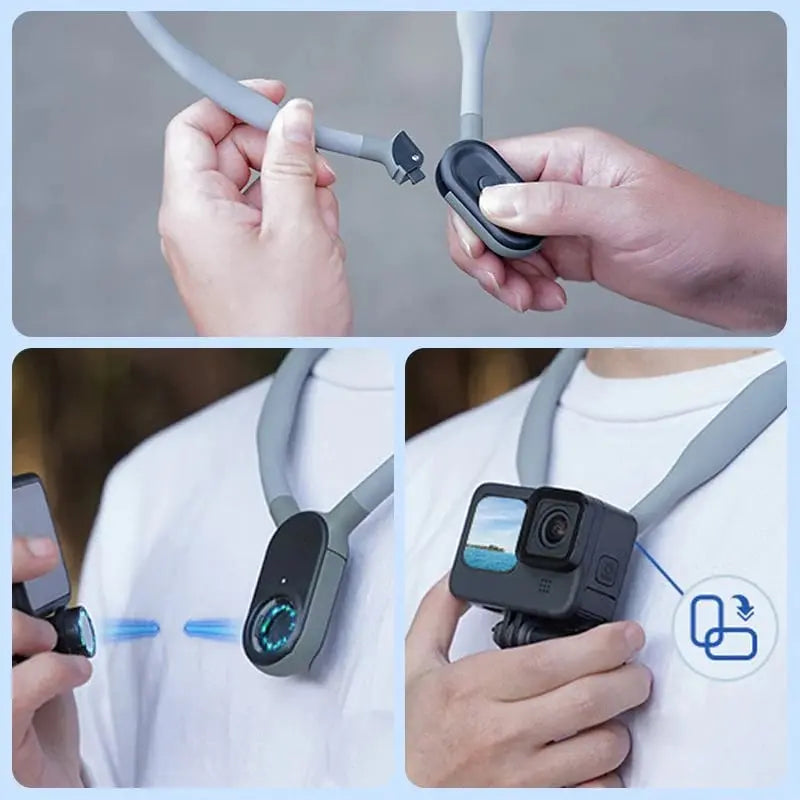 BowLift | Hands-free U-shaped neck holder for POV and Vlog recordings