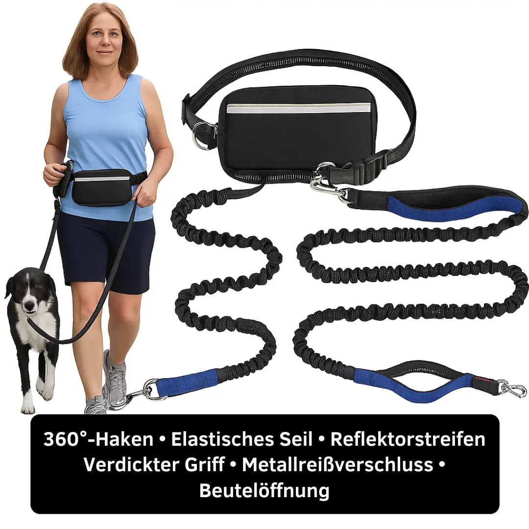 BowLift | Hands-free walking – with leash & bag in one