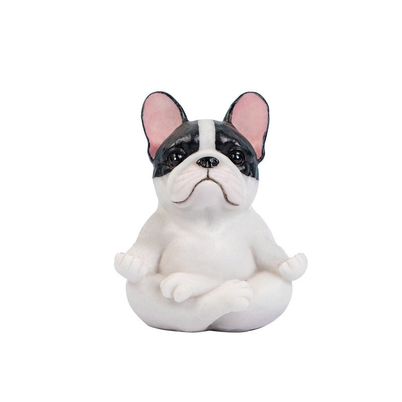 Yoga French Bulldog Ornament Decoration | Bowlift