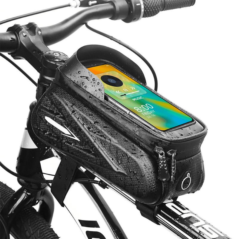 BowLift | Waterproof bike saddle bag with touchscreen & mobile phone compartment