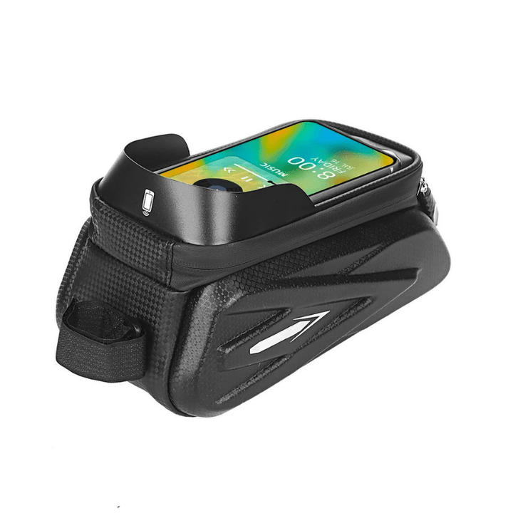 BowLift | Waterproof bike saddle bag with touchscreen & mobile phone compartment
