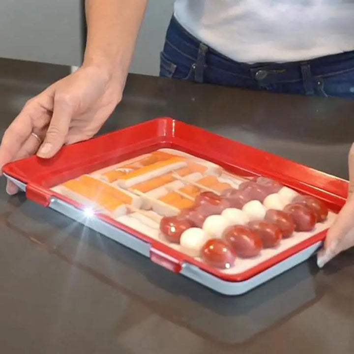 BowLift | Fresh container with airtight closure – Stackable storage tray