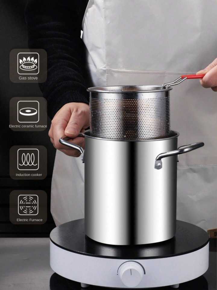 Fryer for crispy snacks with less oil | Bowlift