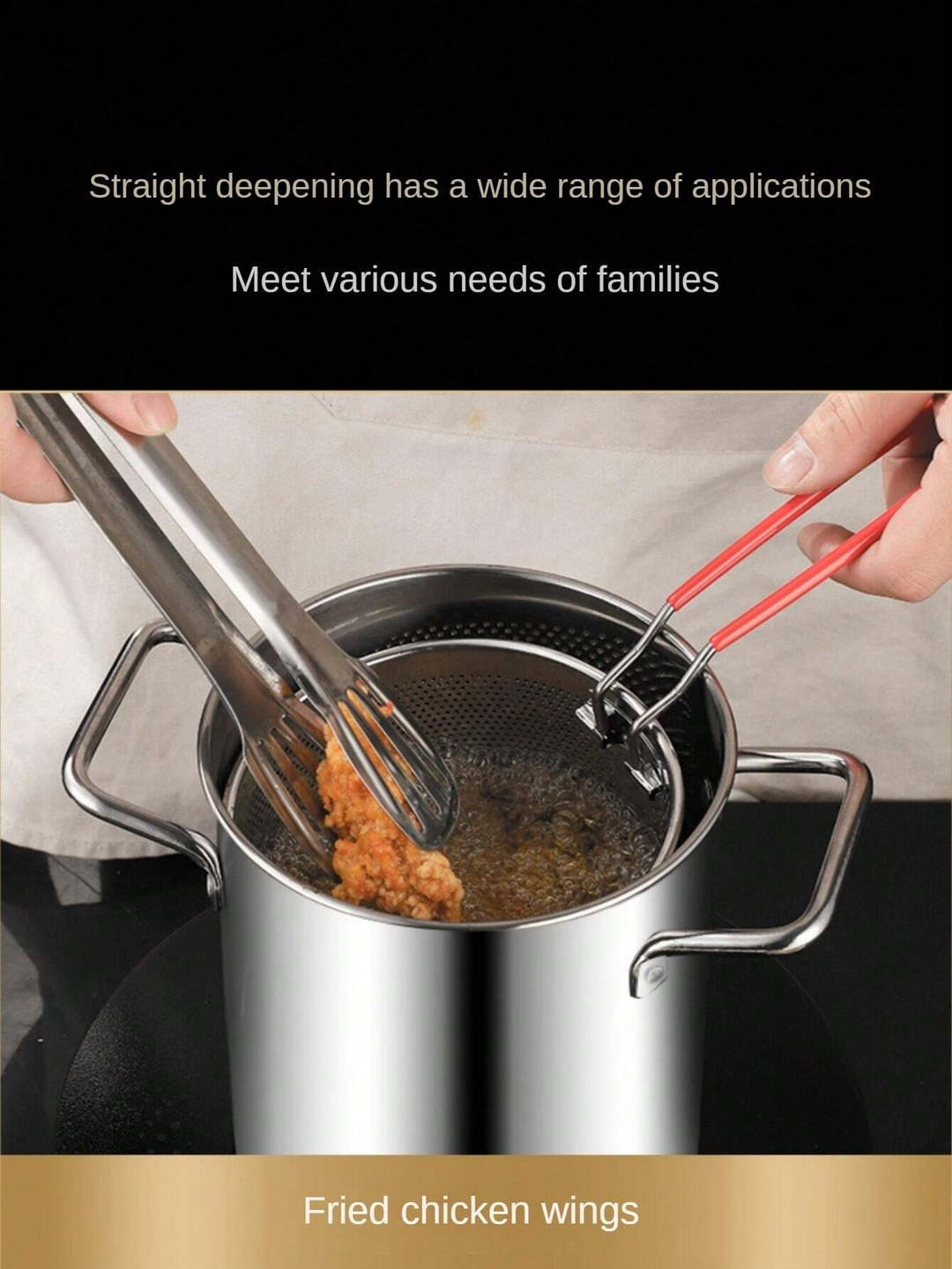Fryer for crispy snacks with less oil | Bowlift