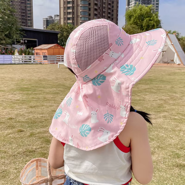 BowLift | Children's Sun Hat with UPF 50+ - Adjustable Chin Straps and Wide Brim