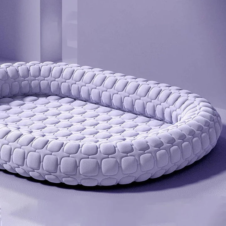 FrostiPad French Bulldog Summer Bed – Non-slip Ice Silk Orthopedic Mat | Bowlift