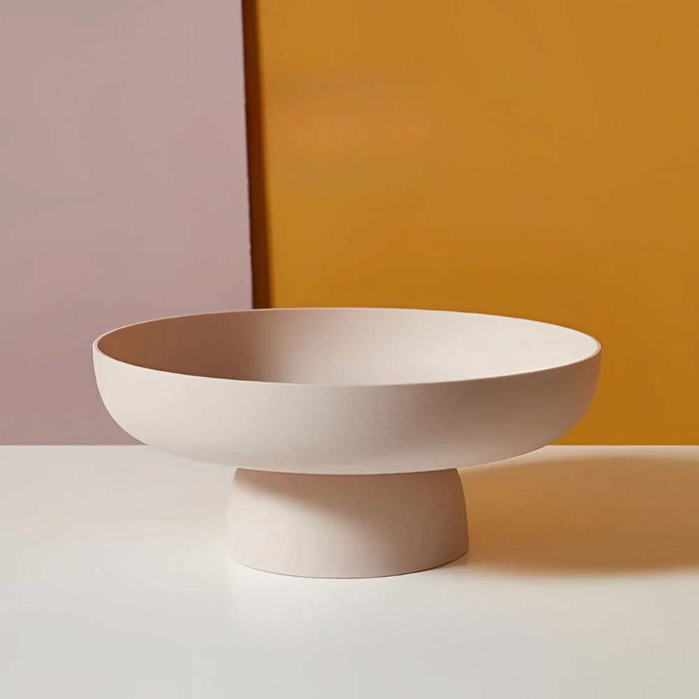 BowLift | Fruity Elegance Retro Fruit Bowl – Leaf-Shaped Plastic Tray