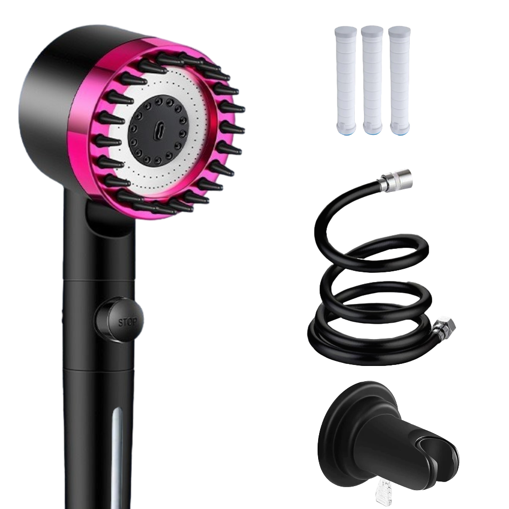 BowLift | RelaxationRain - Stylish Massage Shower Head