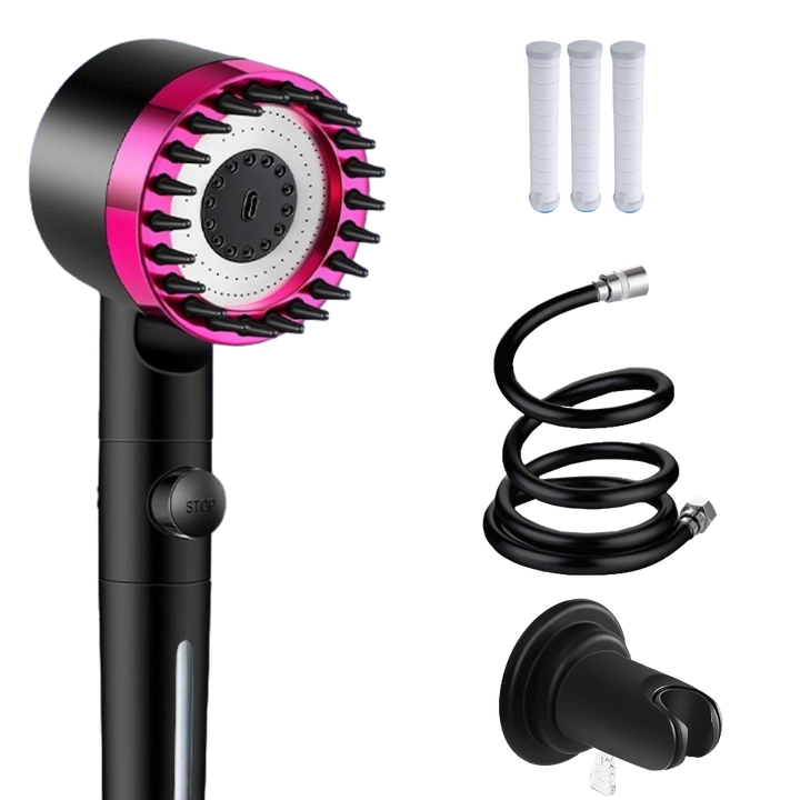 BowLift | RelaxationRain - Stylish Massage Shower Head