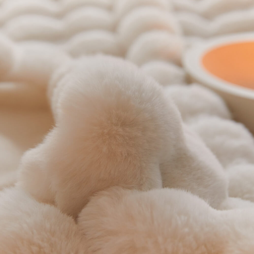 BowLift | Premium Bubble Double Layer Thick Faux Rabbit Fur Blanket
