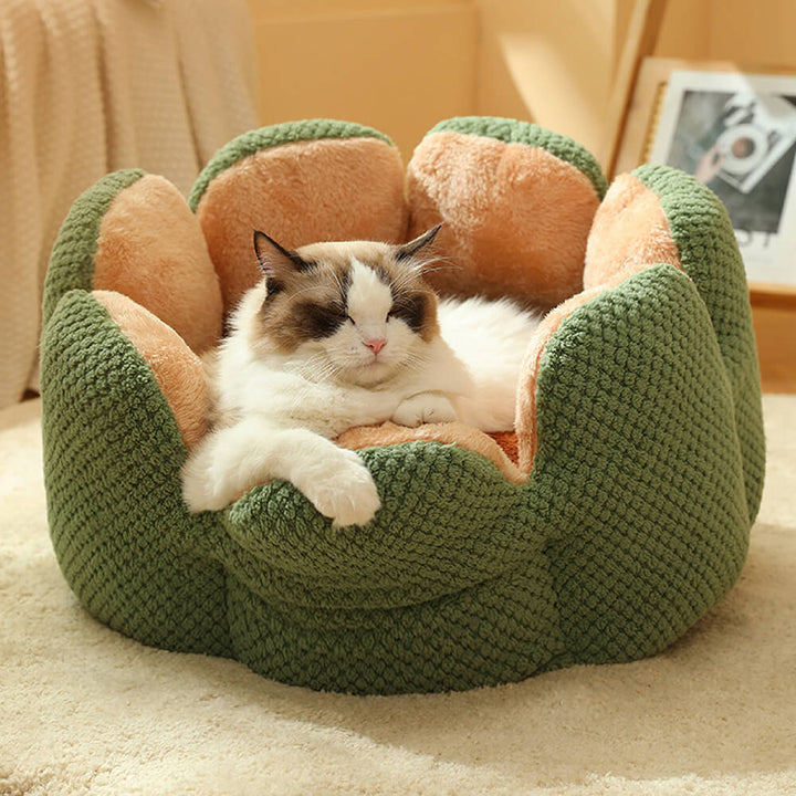 BowLift | Pet Bed Plush Flower Design for Cats Dogs