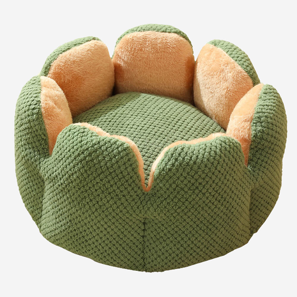 BowLift | Pet Bed Plush Flower Design for Cats Dogs