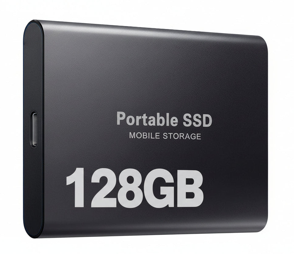 BowLift | Portable SSD 128GB Hard Drive External Storage Compact Fast Best Quality