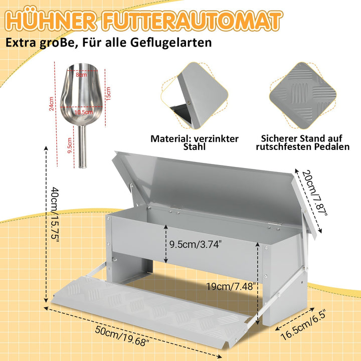 Feed dispenser feeder with gloves 5kg | Bowlift