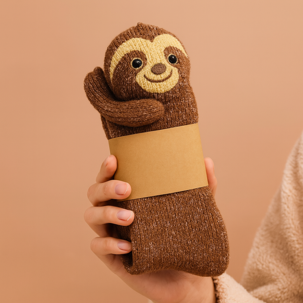 BowLift | Fuzzy Animal Plush Socks Women Men Cozy Non Slip Warm Winter