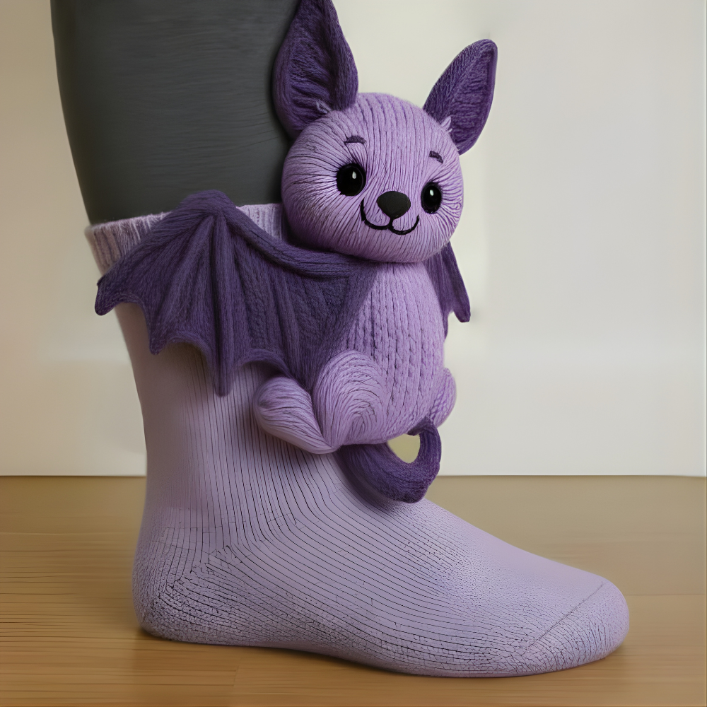 BowLift | Fuzzy Animal Plush Socks Women Men Cozy Non Slip Warm Winter