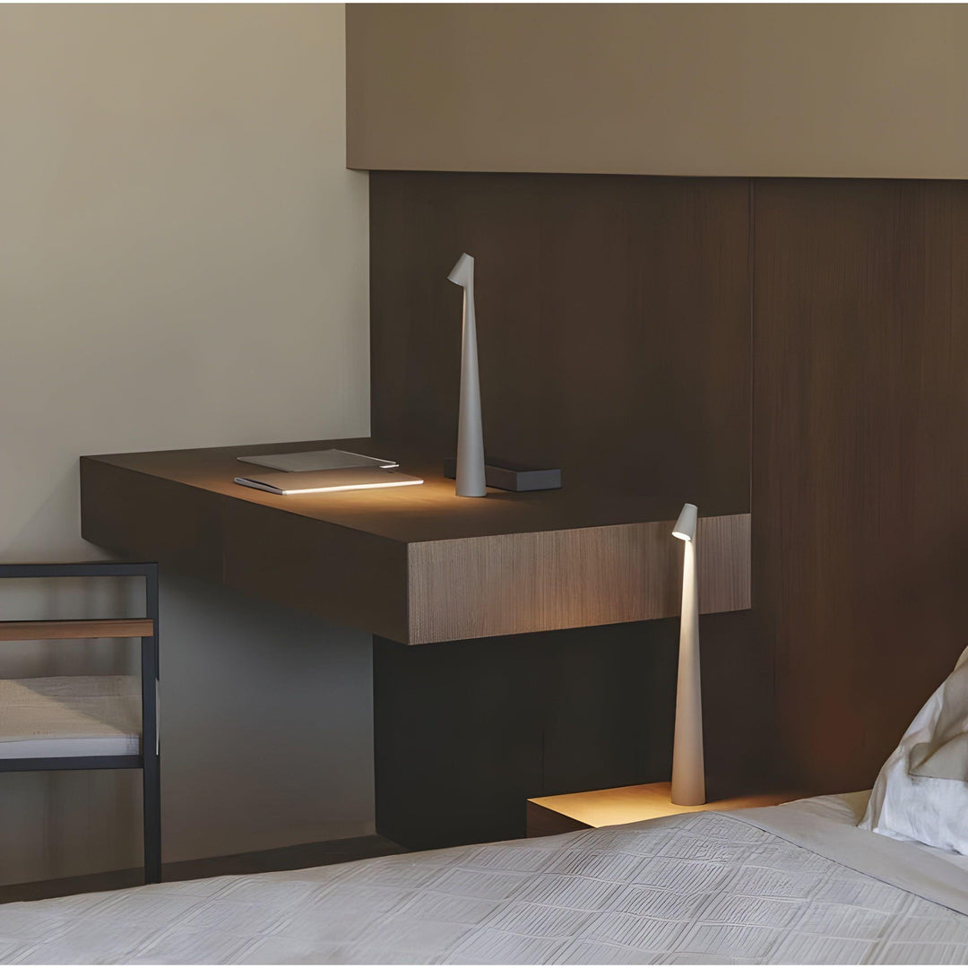 BowLift | Cordless rechargeable bedside lamp - No cable