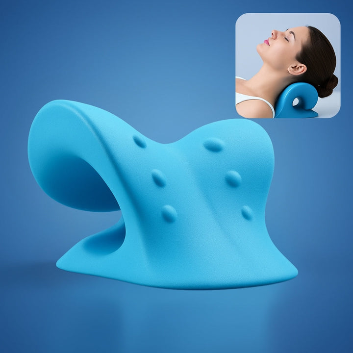 NeckAlign Chiropractic Neck Pillow | Stretcher for Neck - Pain Relief - Improved Posture - Better Sleep Bowlift