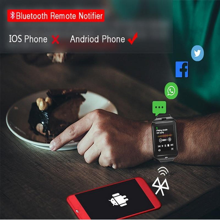 BowLift | IcoolGadgets DZ09 Smartwatch Smart Watch Digital Men Watch For Apple iPhone Samsung Android Mobile Phone Bluetooth SIM TF Card Camera