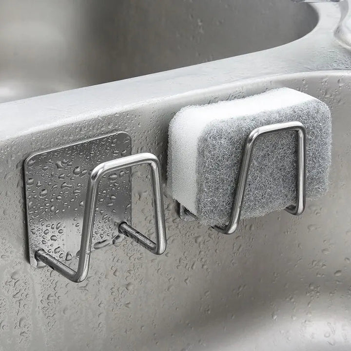 BowLift | Space-saving stainless steel sponge holder for sinks