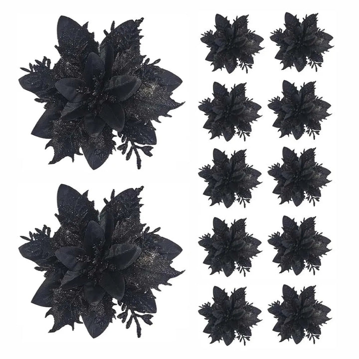BowLift | Premium Glitter Flower Ornaments for Festive Presentation