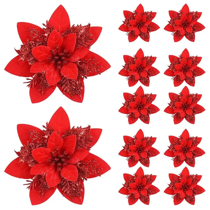BowLift | Premium Glitter Flower Ornaments for Festive Presentation
