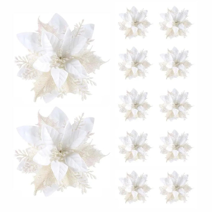 BowLift | Premium Glitter Flower Ornaments for Festive Presentation