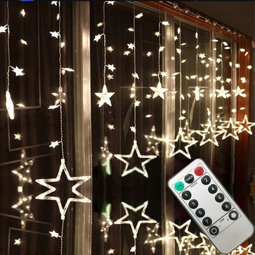 BowLift | LED star light chain for cozy Christmas evenings