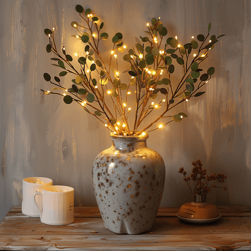 BowLift | Flexible LED branch lamp with warm light tone