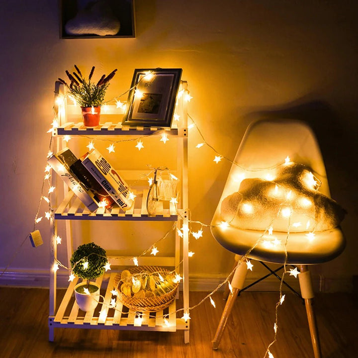 BowLift | LED string lights with warm glow & colorful sparkle