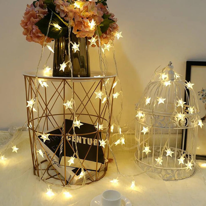 BowLift | LED string lights with warm glow & colorful sparkle